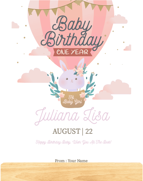 Dream LED Ulang Tahun Anak Perempuan - Image 1