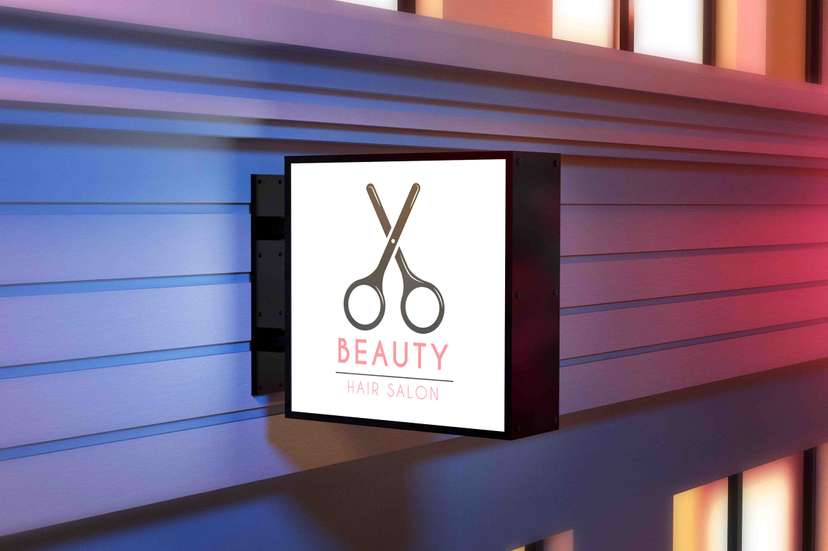 Neon Box Kotak Beauty Hair Salon - Image 1