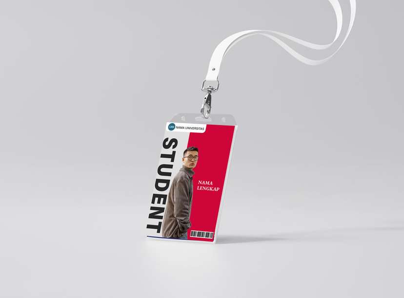 ID Card Organisasi Formal Biru Elegan 2025 - Image 1