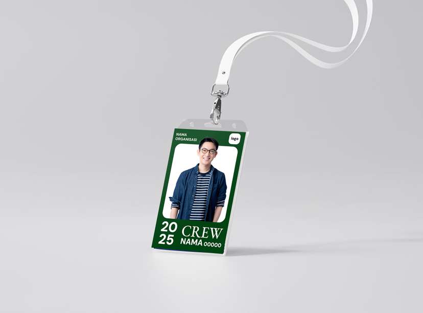 ID Card Crew Hijau Klasik - Image 1