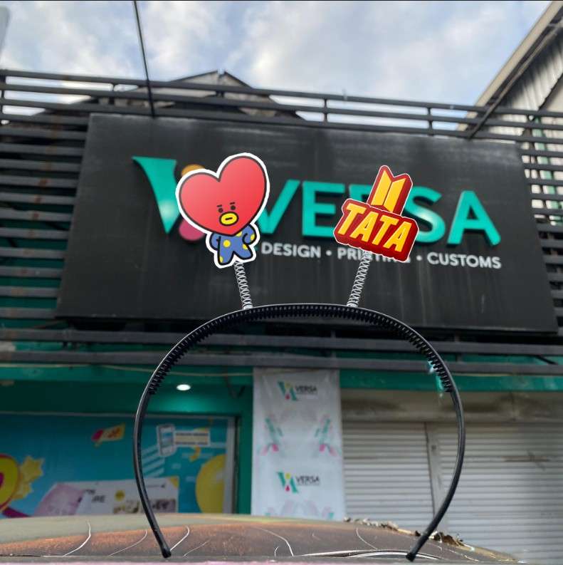 Bando Tuing-Tuing Tata BTS Heart Character Kpop - Image 1