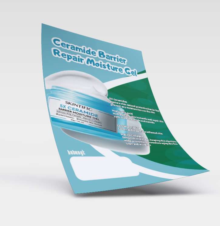 Flyer Skintific 5X Ceramide Barrier Moisture Gel – Perawatan Kulit Sehat & Terlindungi - Image 1