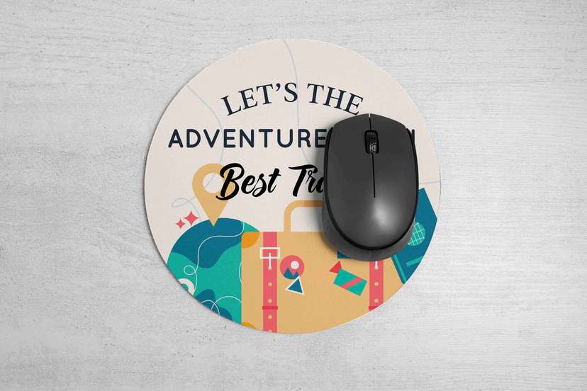 Mousepad Best Travel untuk Penjual Tiket Traveling - Image 1