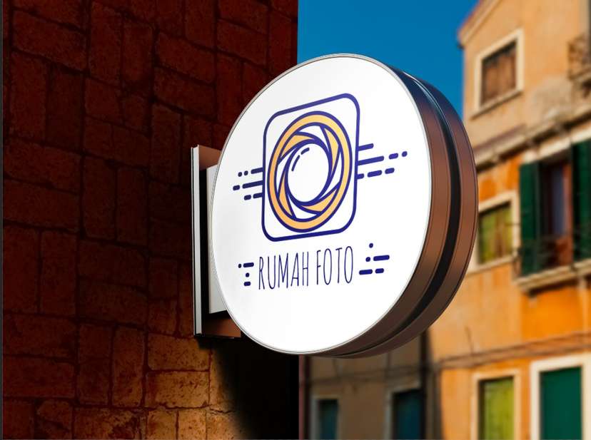 Sign Box Rumah Foto - Image 1
