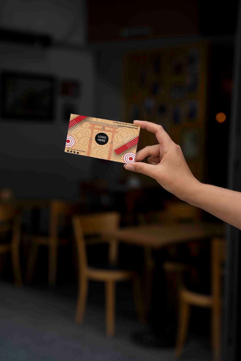 Kartu Nama Nuansa Jepang - Image 1