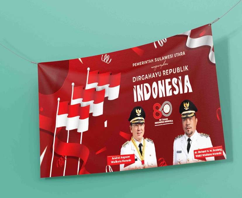 Baliho Bersatu untuk Indonesia yang Lebih Kuat dan Bermartabat - Image 1