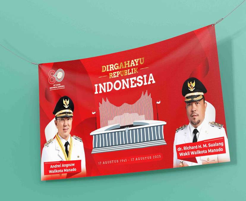 Baliho Semangat Menuju Indonesia Emas - Image 1