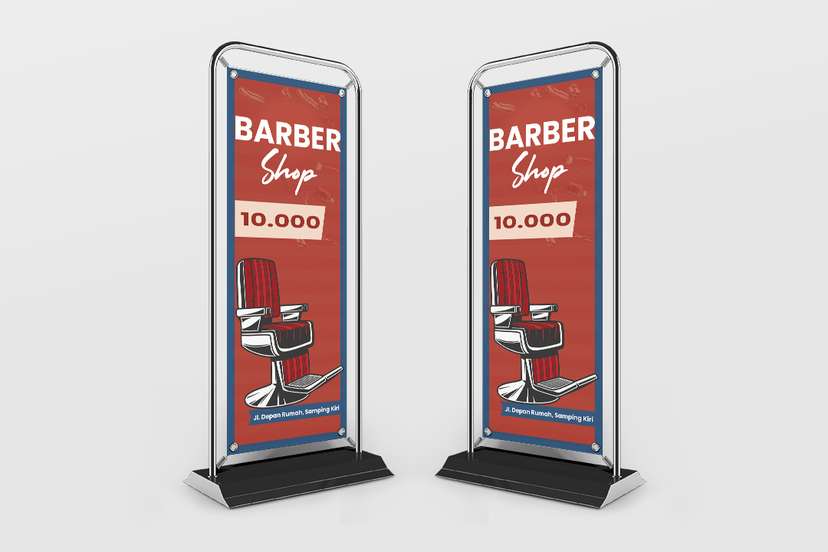 Banner Barber Shop 10.000 - Image 1