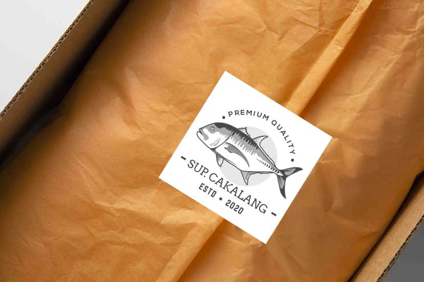 Sticker Makanan Supplier Cakalang - Image 1