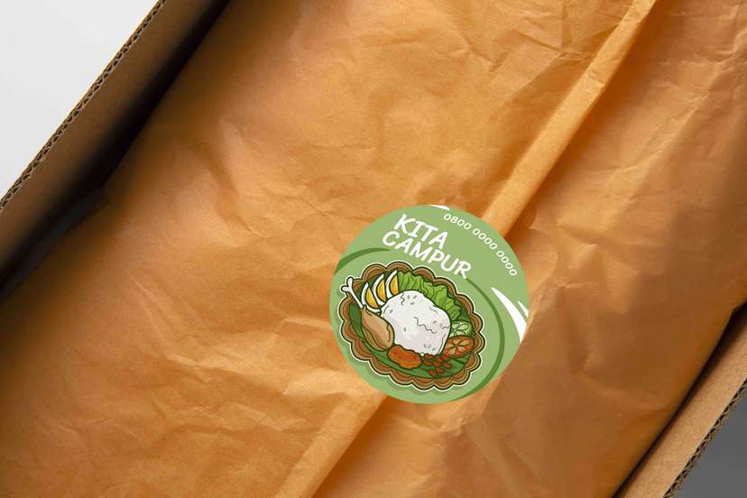 Sticker Makanan Kita Campur - Image 1