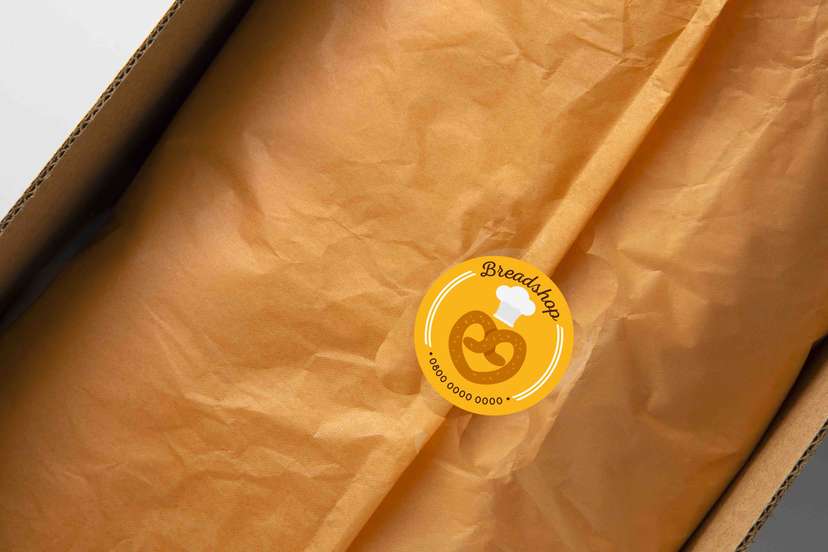 Sticker Kuning Breadshop - Image 1