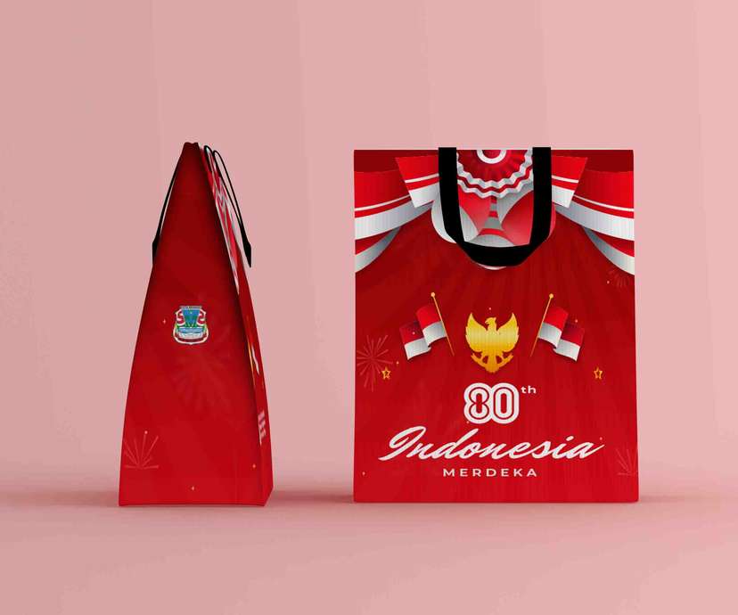 Paper Bag 80 Tahun Indonesia Merdeka Semarak Kemerdekaan, Jayalah Indonesia! - Image 1