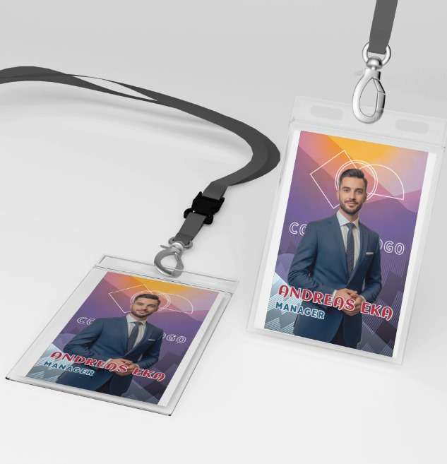 ID Card Premium Formal dengan Sentuhan Klasik - Image 1