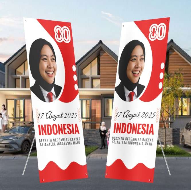 X Banner Patriotik Elegan Peringatan 17 Agustus 2025 - Image 1
