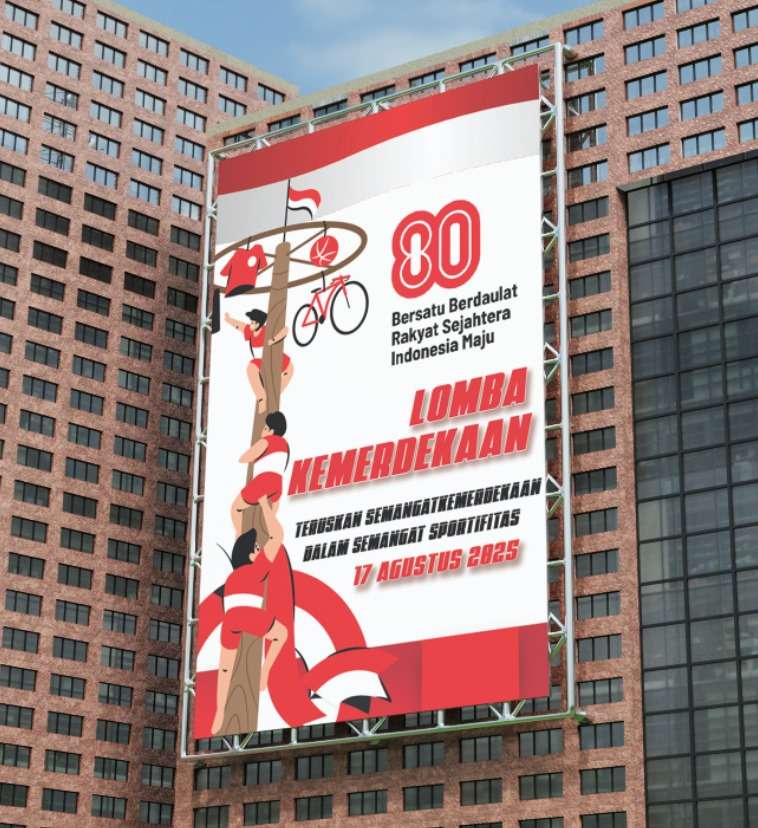 Baliho Lomba Kemerdekaan Indonesia – Meriah dan Seru - Image 1
