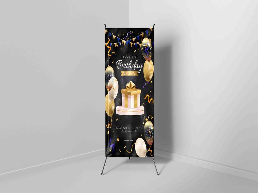 X Banner Sweet Seventeen Celebration Agatha’s Special Day - Image 1