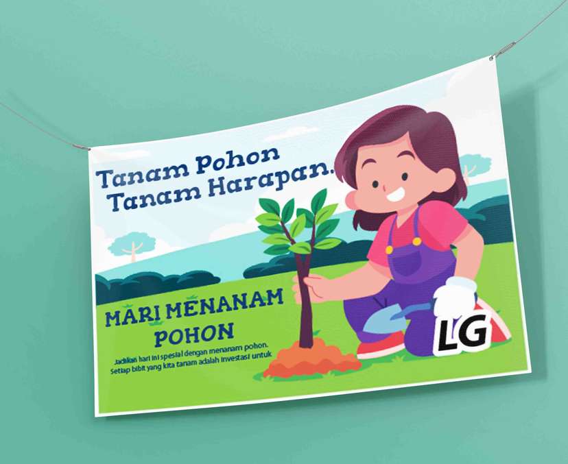 Baliho Tanam Pohon Tanam Harapan - Image 1