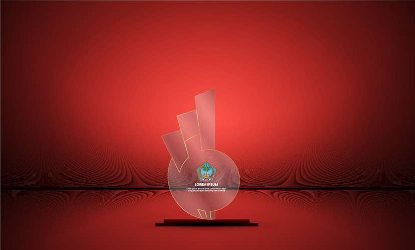 Plakat piagam penghargaan Acrylic - Image 1