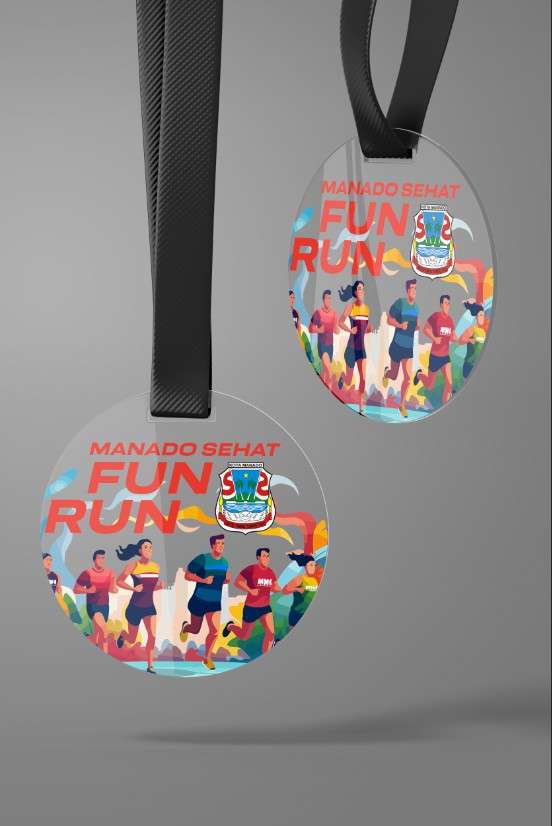 Medali Acrylic Kejuaraan - Image 1