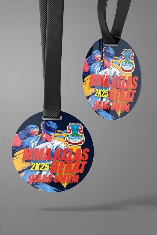 Medali Acrylic Kejuaraan - Image 1