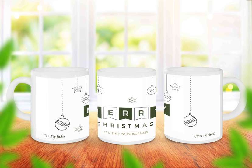 Mug It Is Time To Celebration Merry Christmas - Image 1