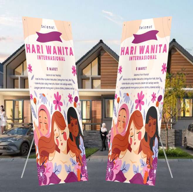 banner hari wanita warna cream ragam wanita dengan pesona kelembutannya - Image 1