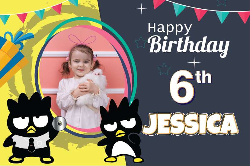 Baliho Ulang Tahun Sanrio - Image 1