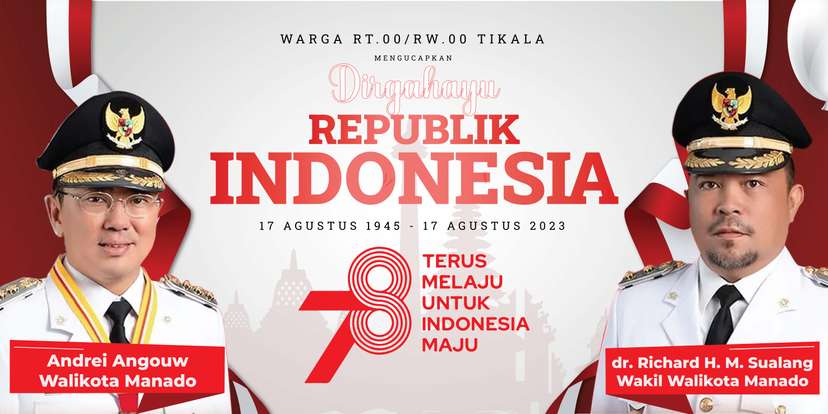 Spanduk Dirgahayu Republik Indonesia - Image 1