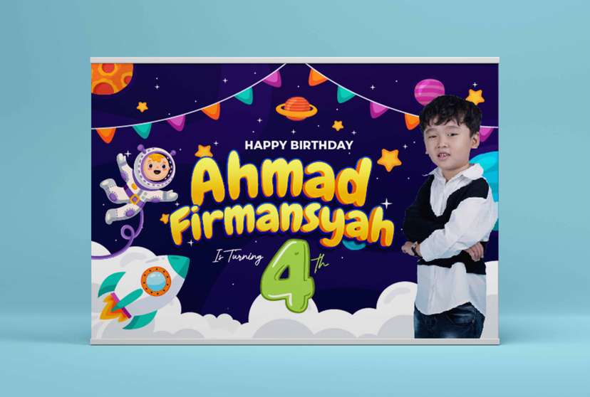 Baliho Hari Ulang Tahun Anak Nasa - Image 2