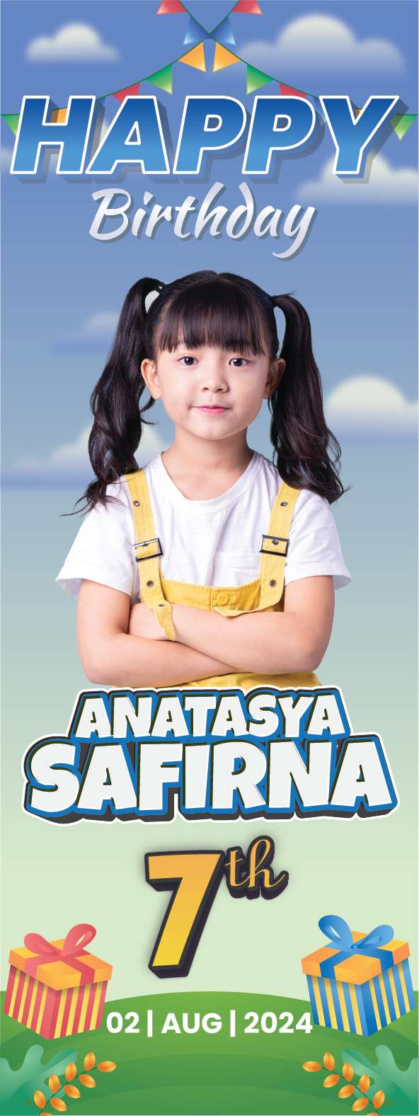 Standing Banner Ulang Tahun Baby Boss - Image 1
