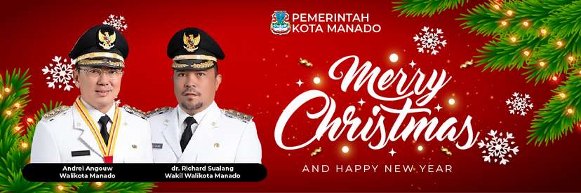 Baliho Selamat Natal dan Tahun Baru - Image 1