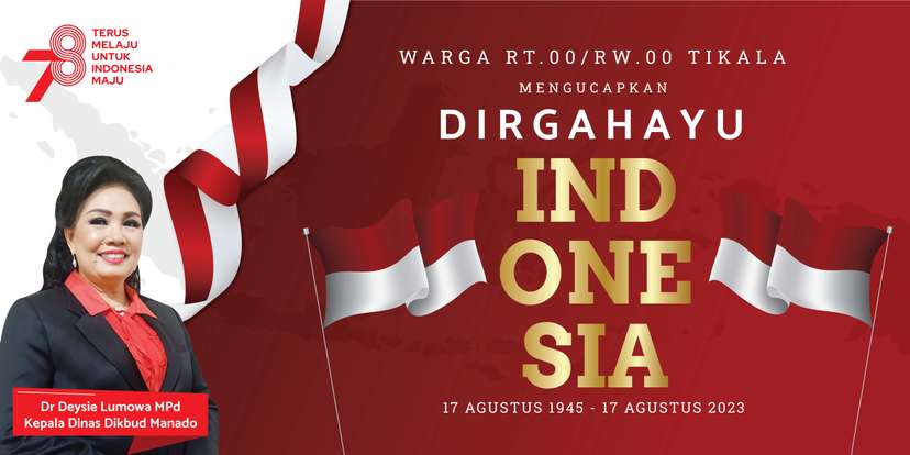 Spanduk Dirgahayu Republik Indoensia - Image 1