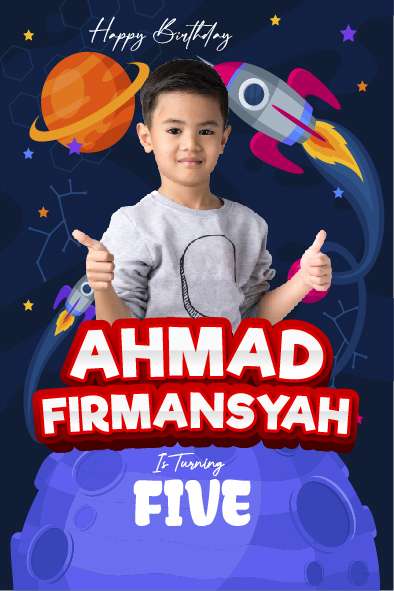 Baliho Hari Ulang Tahun Anak Nasa - Image 1