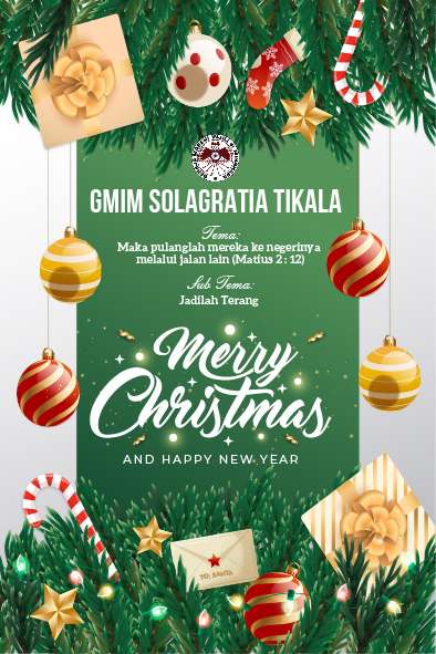 Baliho Selamat Natal dan Tahun Baru - Image 1